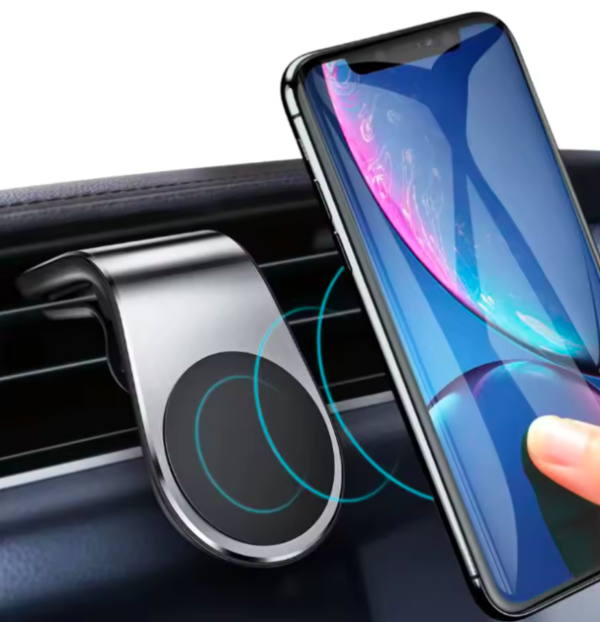 Suporte Magnético para Celular Veicular 360° – Ultra Estável