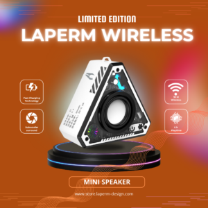Caixa de Som Bluetooth Laperm Portátil