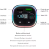 Transmissor FM Bluetooth para Carro com Carregador USB Turbo