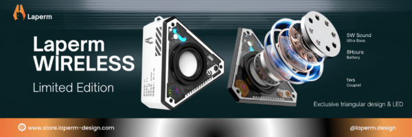 Caixa de Som Bluetooth Laperm Portátil