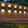 Arandela Solar de Parede LED Slim – Luz Quente e Resistente à Água (IP65)_2 Arandela Solar de Parede LED Slim – Luz Quente e Resistente à Água (IP65)