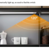 Luz LED Inteligente com Sensor de Movimento 40cm – Recarregável e Magnética