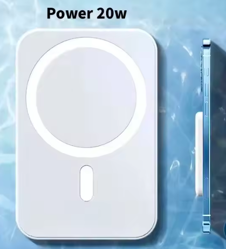Power Bank Magnético MagSafe 10.000mAh para iPhone – Carregamento Sem Fio